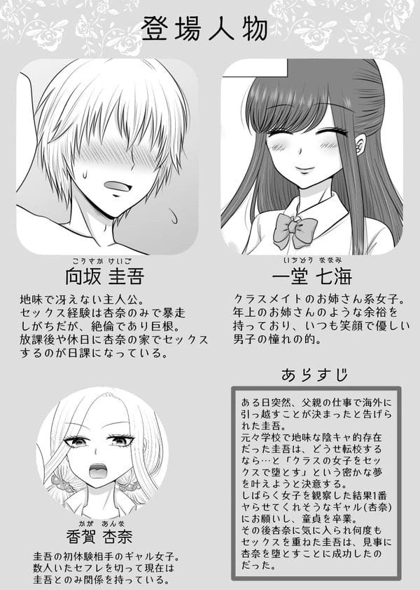 クラス1のギャルの次はパパ活してると噂のお姉さん系女子を堕とす！【無料 エロ漫画】-2